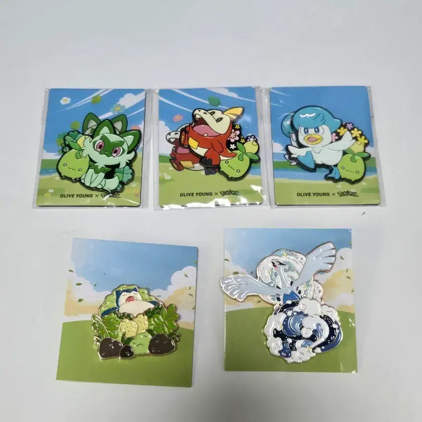 [SOLD OUT] 포켓몬스터 올리브영 이삭토스트 마그넷 앤 뱃지