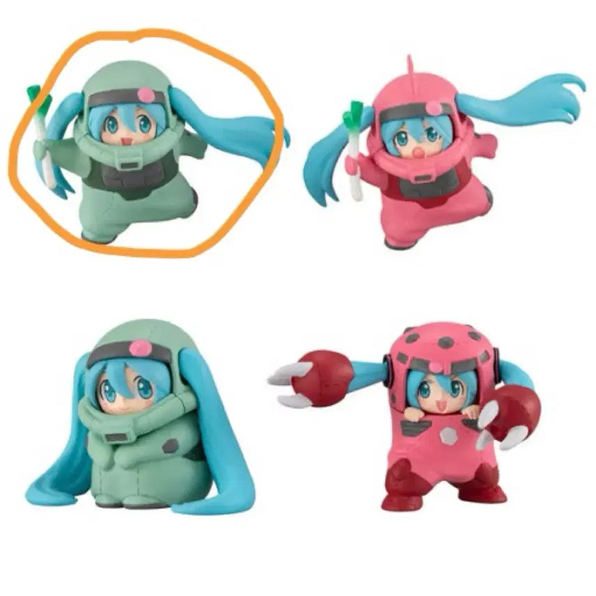 [BUNJANG] Gundam Hatsune Miku Gacha / 건담 하츠네미쿠 가챠