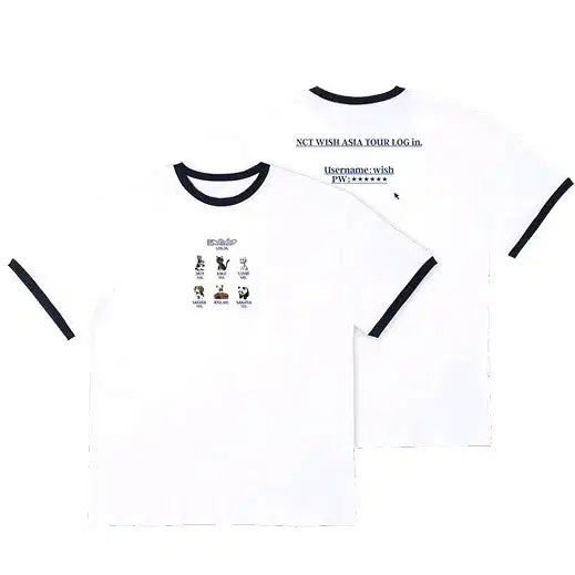 [BUNJANG] NCT WISH Tour Seoul MD T-Shirt / 엔시티위시 투어 서울 MD 티셔츠