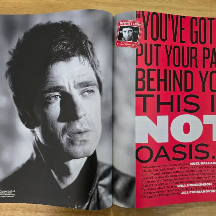 [BUNJANG] MOJO Magazine Noel Gallagher Oasis September 2011 / 매거진 oasis 오아시스 Noel Gallagher MOJO 매거진