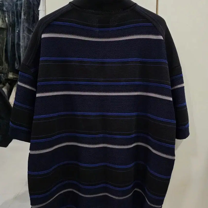 [SOLD OUT] 준지 티칼라 스트라이프 네이비 L