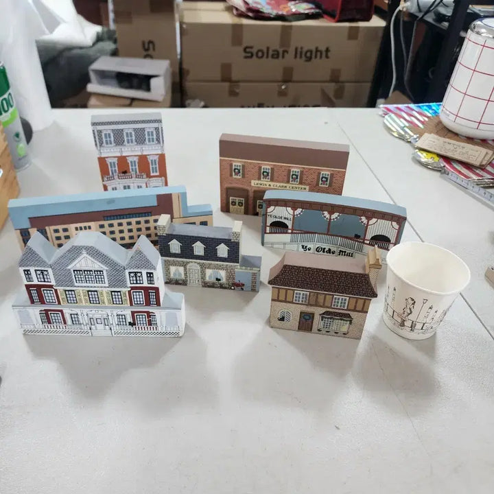 [BUNJANG] MDF House Set / USA 엠디에프 소재의 하우스 7개에25000원