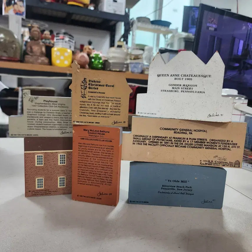 [BUNJANG] MDF House Set / USA 엠디에프 소재의 하우스 7개에25000원