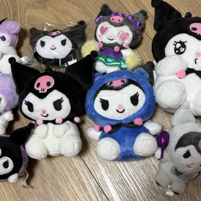 [BUNJANG] Kuromi Plush Mascot Bundle / 급처 쿠로미 인형 마스코트 일괄