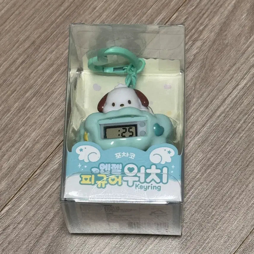 [SOLD OUT] 산리오 포차코 엔젤 피규어 워치 키링