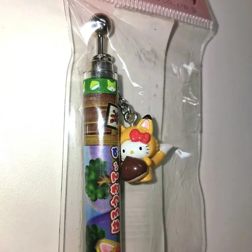 [BUNJANG] Sanrio Classic Night Fox Kitty Strap Pen / 고전 밤여우키티스트랩 펜