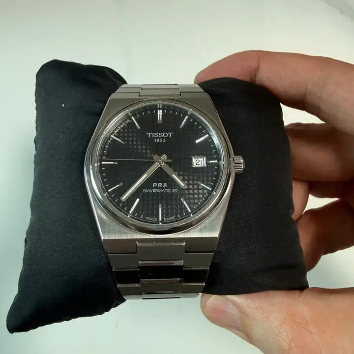 [BUNJANG] Tissot PRX Powermatic 80 Black Automatic Watch / 티쏘 prx 파워매틱 블랙