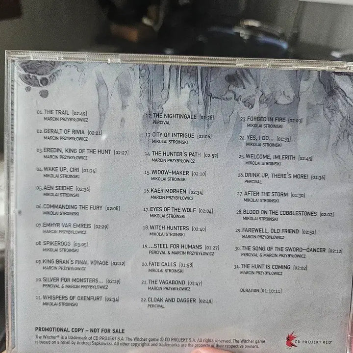 [BUNJANG] The Witcher 3: Wild Hunt Official Soundtrack Special Edition CD / 위쳐3 와일드헌트 ost cd씨디 팝니다. 희귀품. 급처