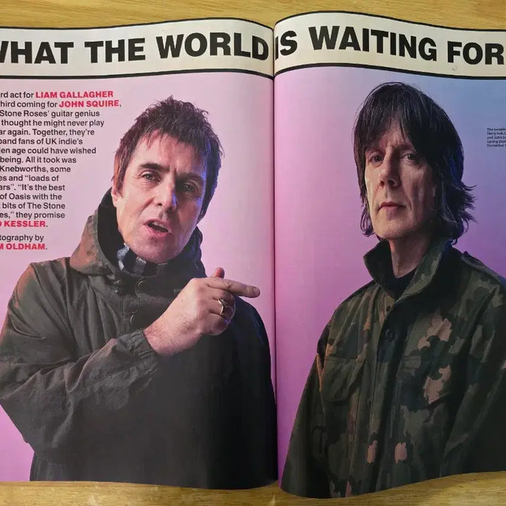[BUNJANG] MOJO Magazine: John Squire, Liam Gallagher / 매거진 John Squire, Liam Gallagher MOJO 매거진