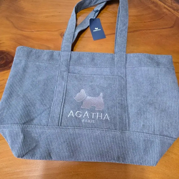 [SOLD OUT] 아가타가방 코듀로이 토트백