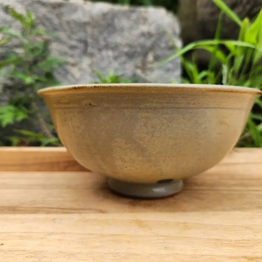 [SOLD OUT] 말찻잔 녹유다완