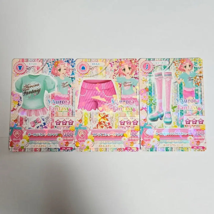 [BUNJANG] Aikatsu Cherry Sakura Aurora Promo Japanese Set Trading Card / 아이카츠 체리 사쿠라 프로모 일판 일괄 아이엠스타 카드 오로라
