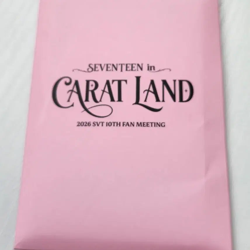 [SOLD OUT] 세븐틴 2026년 캐럿랜드 캐럿존 포카 판매