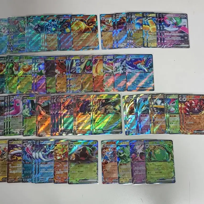 [BUNJANG] Pokemon Card Assortment - Scarlet &amp; Violet Series (SV4K-SV5A) / 포켓몬카드 고대(sv4k)~크림슨(sv5a) ex RR 모음