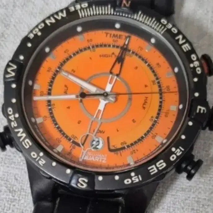 [BUNJANG] Timex Expedition Orange Watch / 타이맥스 익스페디션 오렌지 시계