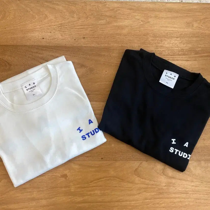 [BUNJANG] IAB Studio 10th Anniversary T-Shirt White/Black Set XL / [XL]아이앱 10주년 반팔 흰/검 세트