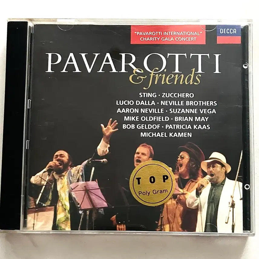 [BUNJANG] Pavarotti &amp; Friends Live Concert CD / 루치아노 파바로티와 친구들 공연 cd