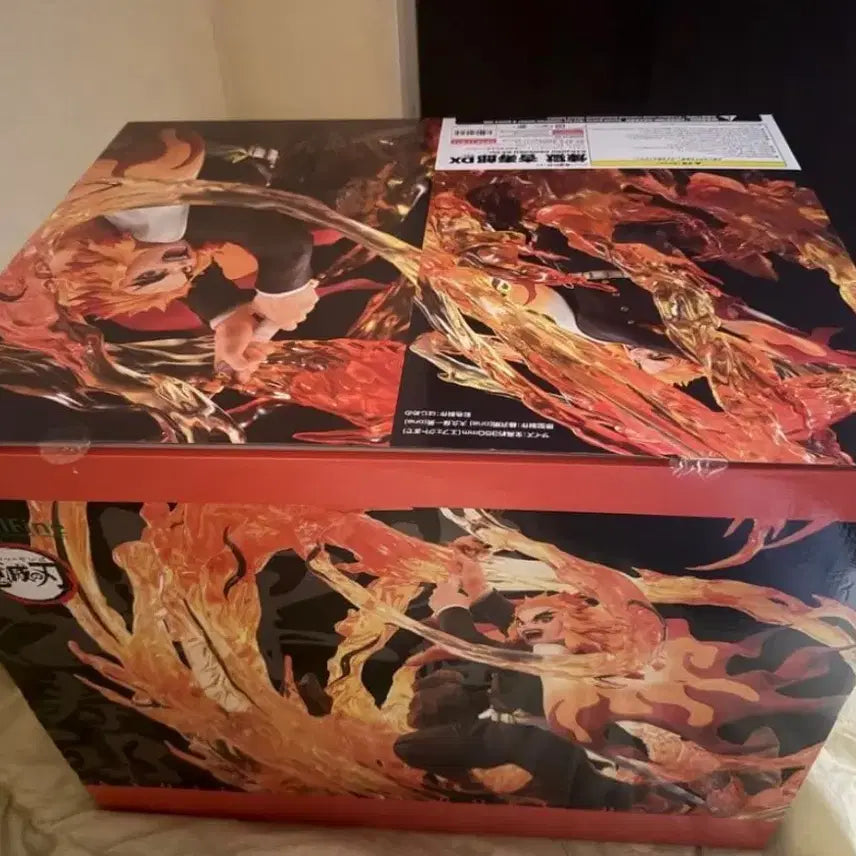 [BUNJANG] Aniplex+ Kimetsu no Yaiba (Demon Slayer) Kyojuro Rengoku DX Ver. Figure / 미개봉 귀멸의 칼날 벨파인 DX ver. 렌고쿠 쿄주로 피규어