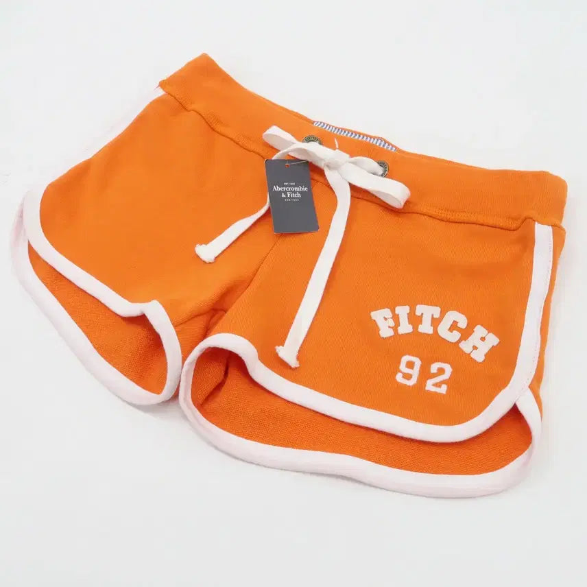 [BUNJANG] Abercrombie &amp; Fitch Dolphin Shorts Orange Small / [S](새상품)아베크롬비 숏팬츠 돌핀팬츠 핫팬츠