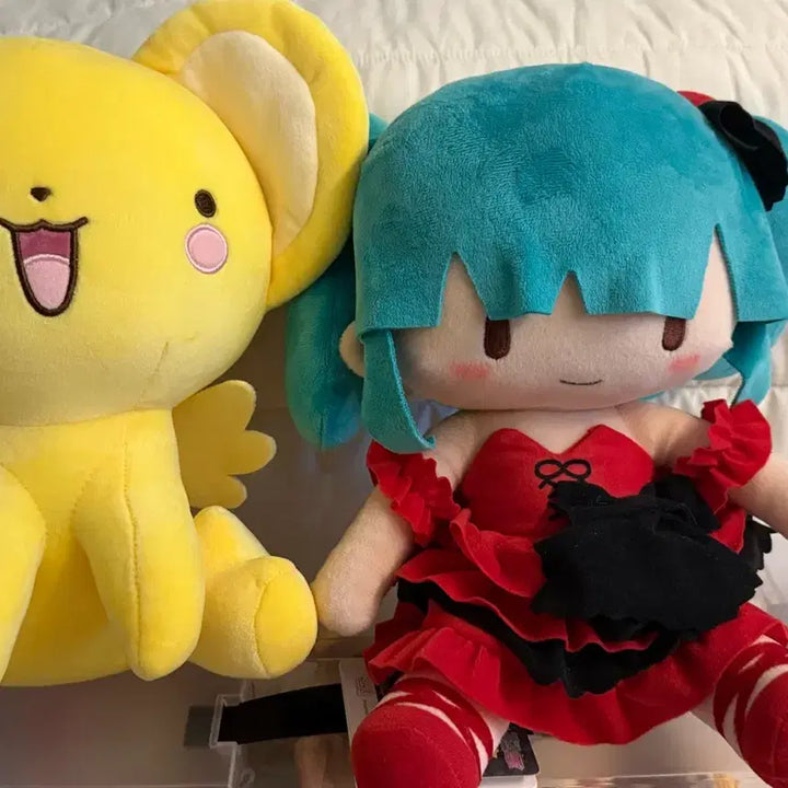 [BUNJANG] Hatsune Miku Fuwafuwa Plush Doll / 하츠네미쿠 후와후와 누이구루미 인형 정품