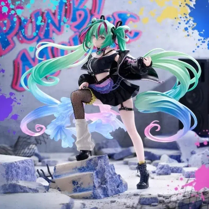 [BUNJANG] Sega Hatsune Miku Punk Rock Figure / 세가 하츠네 미쿠 펑크 록 피규어