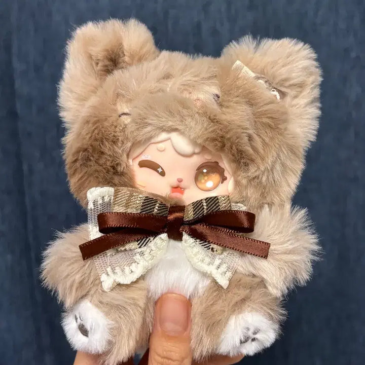 [BUNJANG] Bamtokki x Ninini Photocard Collaboration Brown Doll / 밤토끼 니니포카 콜라보 브라운 인형