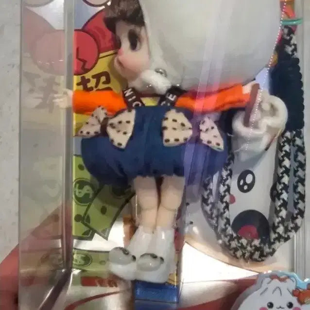 [BUNJANG] Dumpling Hat Plush Doll / 중국 만두모자 관절인형