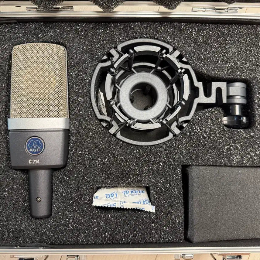 [BUNJANG] AKG C214 Condenser Microphone (Full Box) / AKG C214 콘덴서 마이크 풀박스 정리합니다