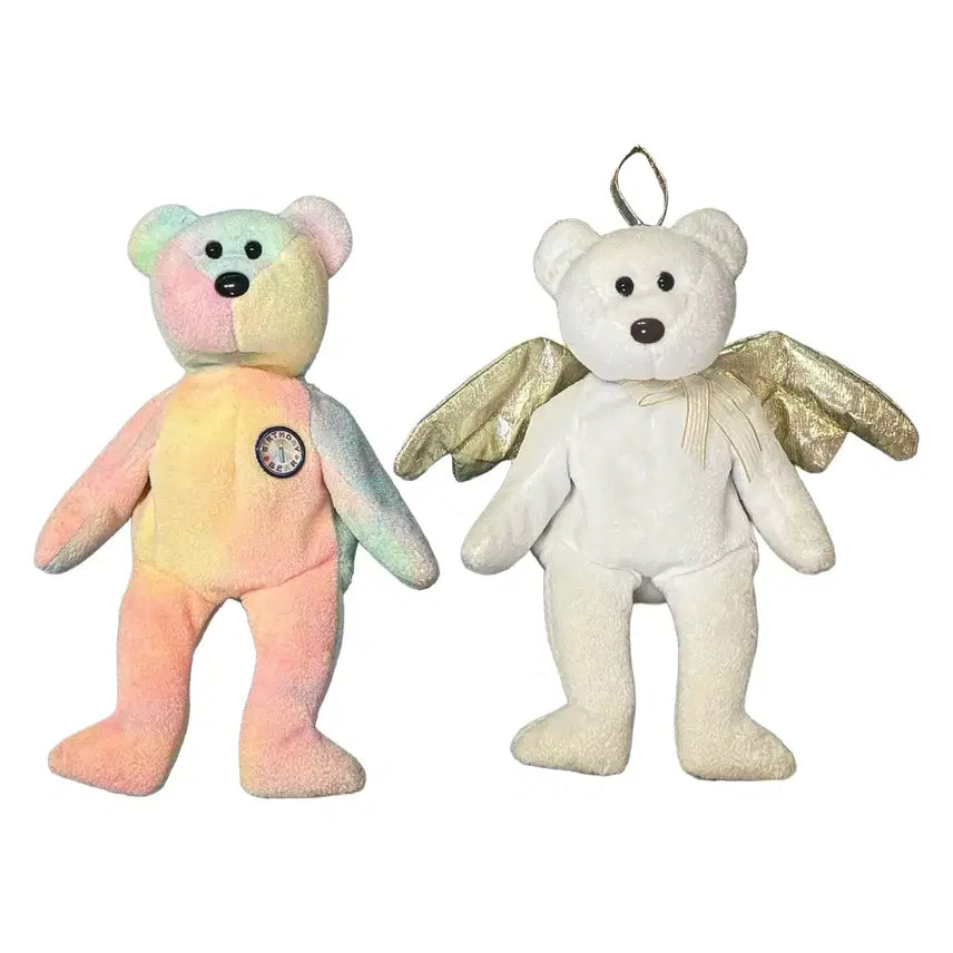 [BUNJANG] TY Bear Vintage Teddy Bear Set / ty 티와이 베어 빈티지 곰인형(2종 일괄)