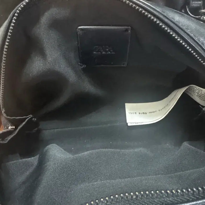 [BUNJANG] Zara Leather Mini Tote Bag Black / 자라 레더 미니 토트백 블랙