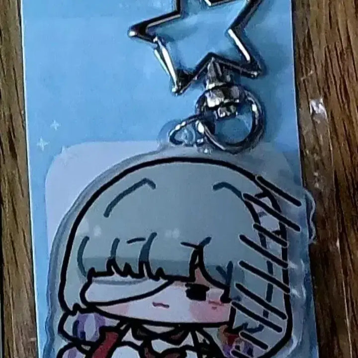 [BUNJANG] Myojo Kakao Floro Acrylic Keyring / 명조 카카오 플로로 아크릴 키링