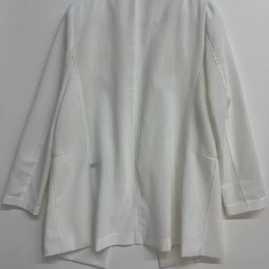 [BUNJANG] Sisley Double Button Jacket White / 더블 버튼 재킷 화이트.