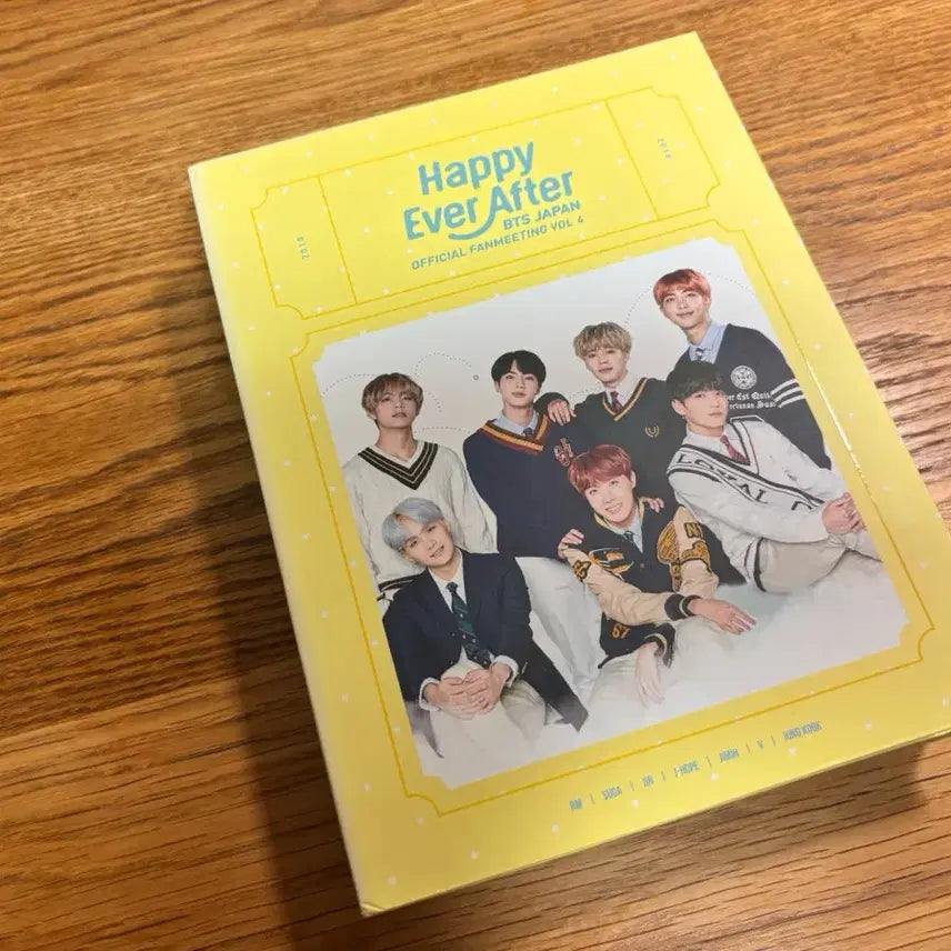 [SOLD OUT] BTS 일본 팬미팅 VOL4 DVD Happy Ever After