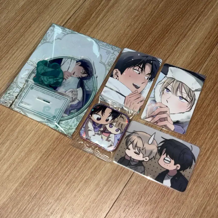[BUNJANG] Rebom Rabbit Year Biscuits Acrylic Stand + POB + Can Badge / 레봄 근하신년 비스킷 아크릴스탠드 + 특전 + 캔뱃지