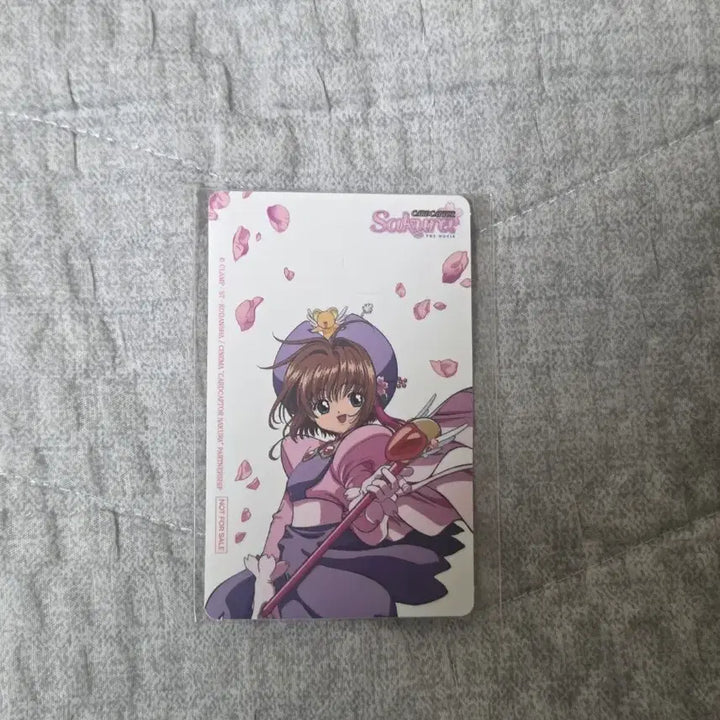 [BUNJANG] Cardcaptor Sakura Megabox Theatrical Release Special Edition Card Cover Sticker / 카드캡터체리 메가박스 극장판 특전 카드 커버 스티커