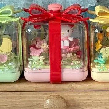 [BUNJANG] Sanrio Gift Box Ring Box Gacha Figures Set / 산리오 선물상자 링박스 피규어 가챠