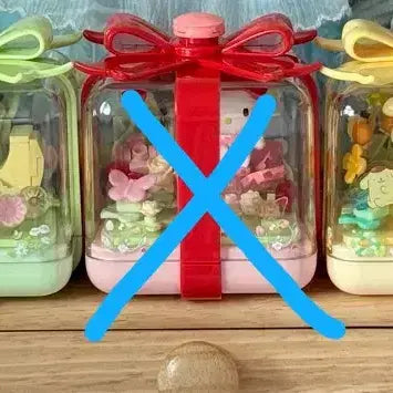 [BUNJANG] Sanrio Gift Box Ring Box Gacha Figures Set / 산리오 선물상자 링박스 피규어 가챠