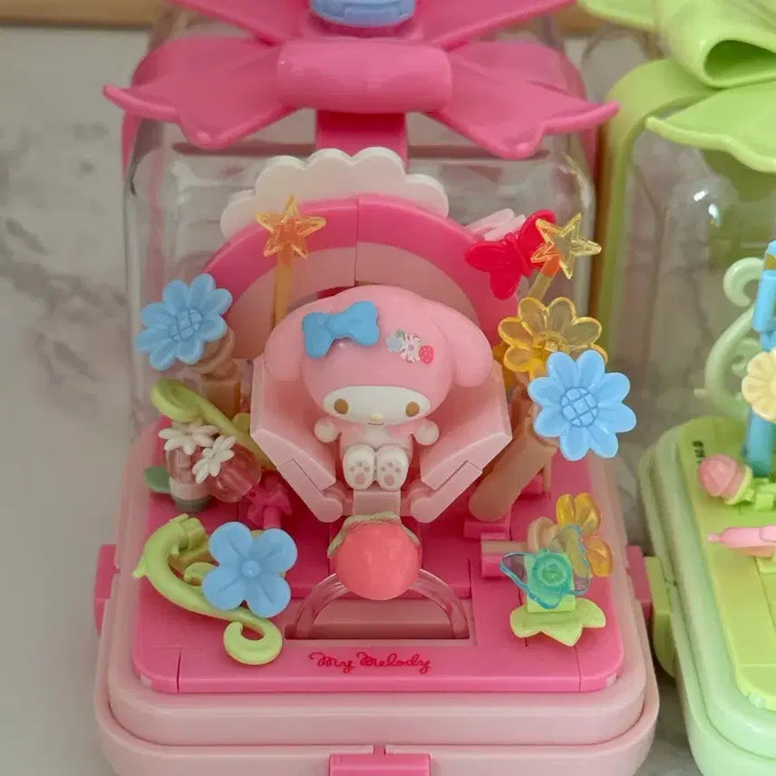 [BUNJANG] Sanrio Gift Box Ring Box Gacha Figures Set / 산리오 선물상자 링박스 피규어 가챠