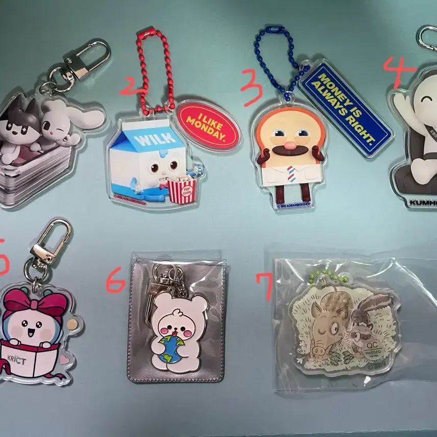 [BUNJANG] Acrylic Keyring / 아크릴 키링