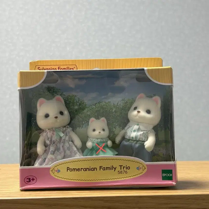 [BUNJANG] Sylvanian Families Pomeranian Family Trio / 실바니안 패밀리 포메라니안 패밀리 트리오 아기x