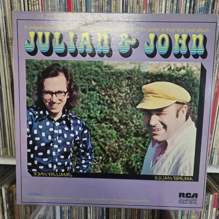 [BUNJANG] Julian &amp; John Duet Album LP Vinyl / 줄리안 &amp; 존 듀엣 앨범 LP판 민트급