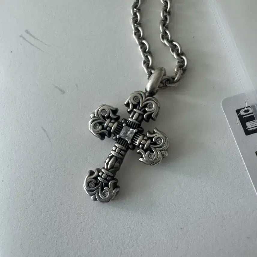 [SOLD OUT] 한스룸 자체제작 925 실버 커스텀 체인목걸이+필리그리팬던트