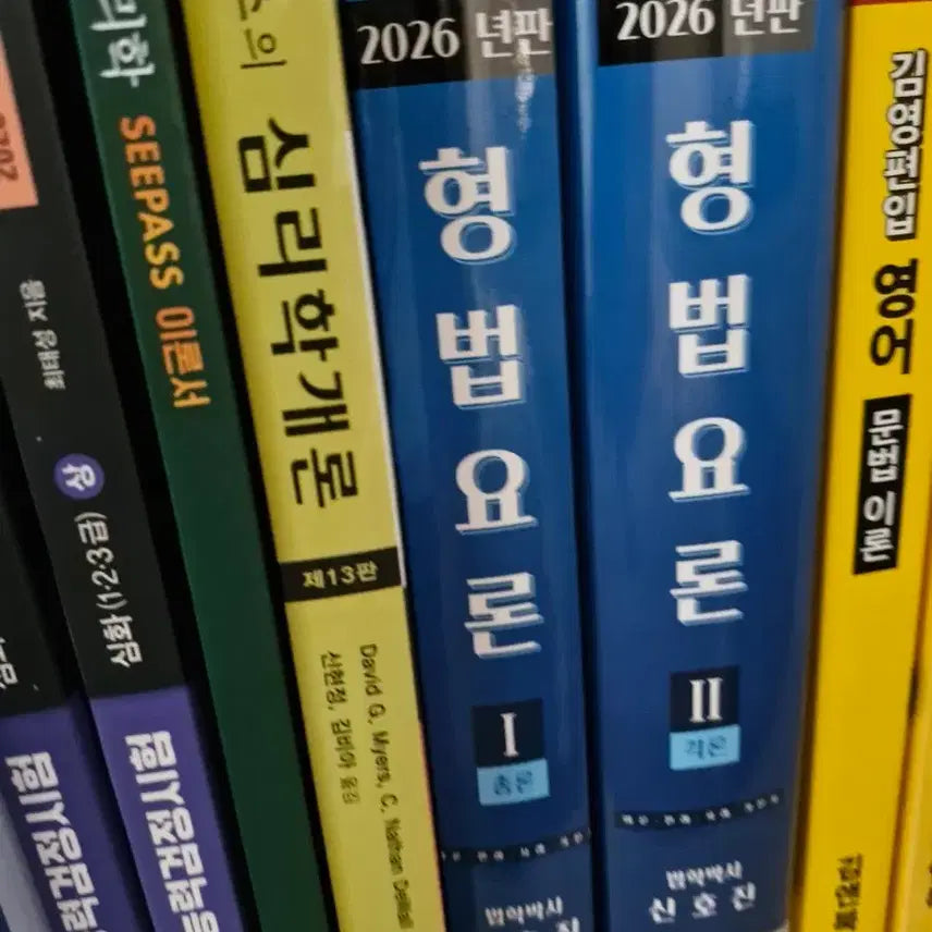 [BUNJANG] Shin Ho-jin Criminal Law Theory: General and Specific Principles Set / 형법 요론 총론/각론 세트