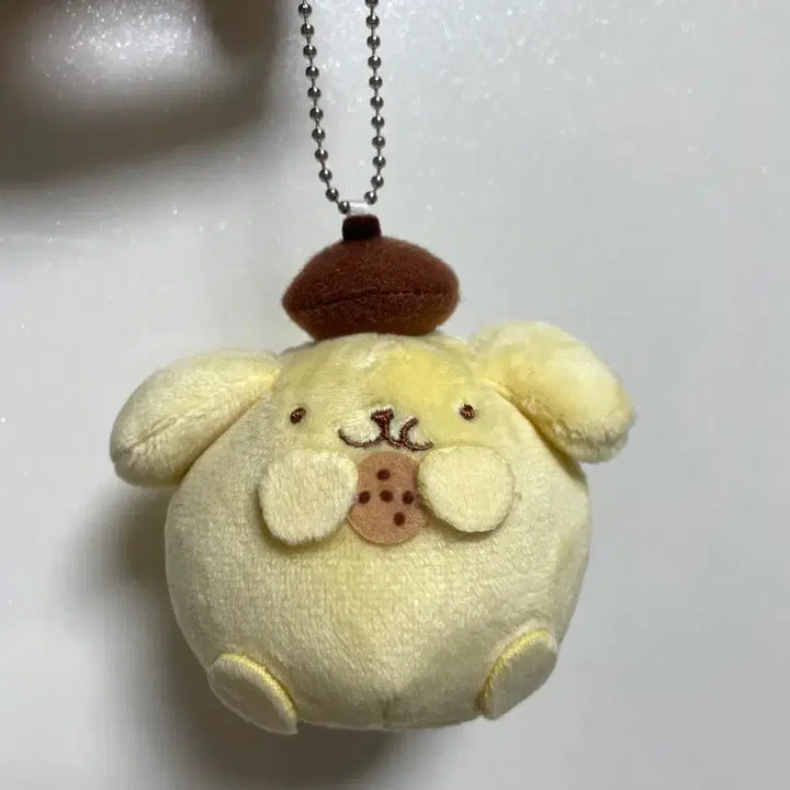 [BUNJANG] Sanrio Pompompurin Big Size Doll Gacha / 산리오 빅사이즈 너무 많이 먹어서 인형 가챠 폼폼푸린