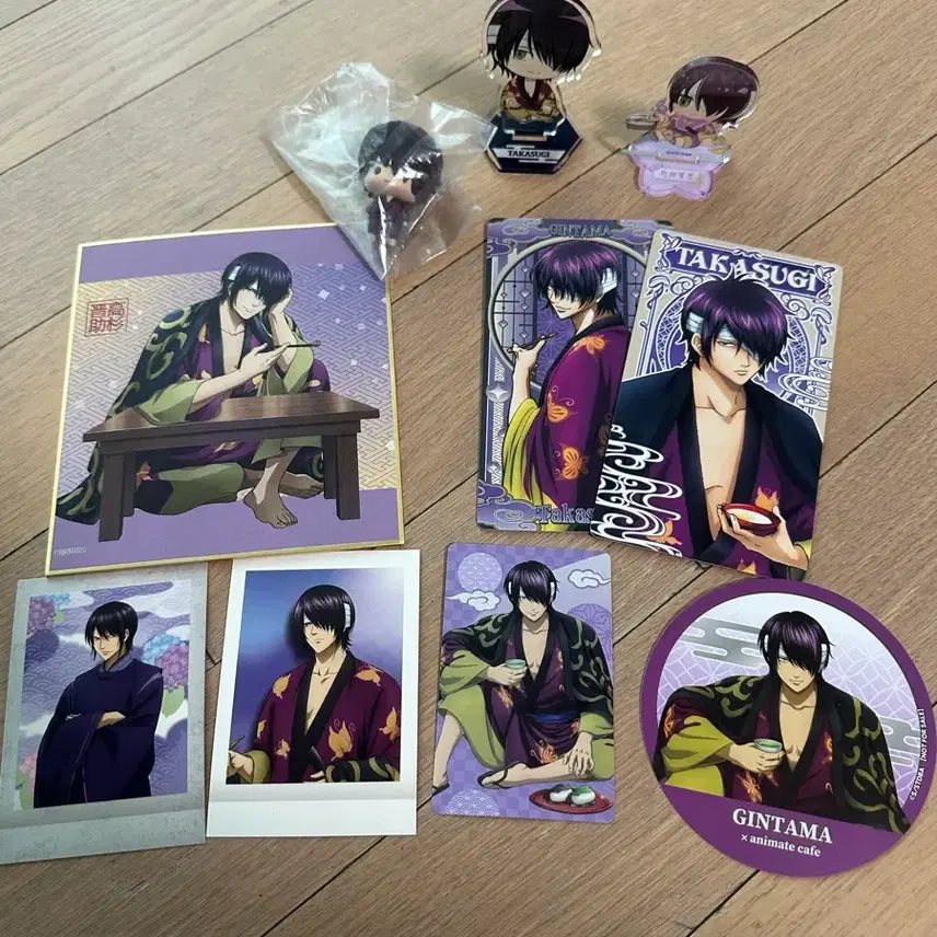 [BUNJANG] Gintama Shinsuke Takasugi Goods Bundle Set / 은혼 타가스키 신스케 최애분들 클릭! 굿즈 일괄판매