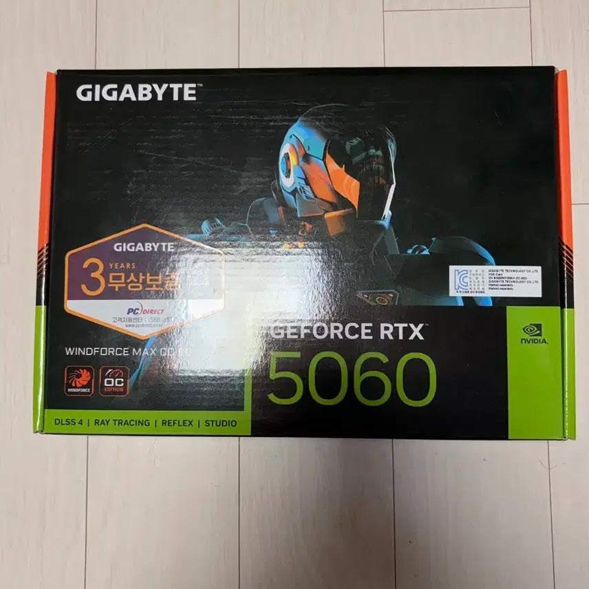 [SOLD OUT] 미사용 기가바이트 지포스 RTX 5060 그래픽카드