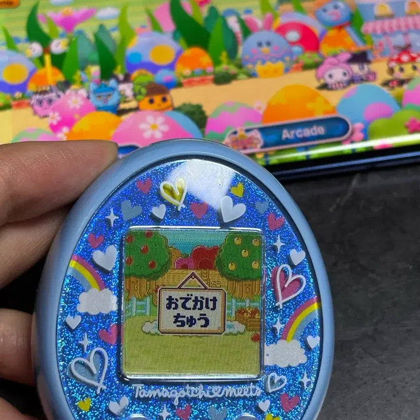 [BUNJANG] Tamagotchi Meets Merhen Blue Aldama + Case / 다마고치 미츠 메르헨 블루 알다마 +케이스