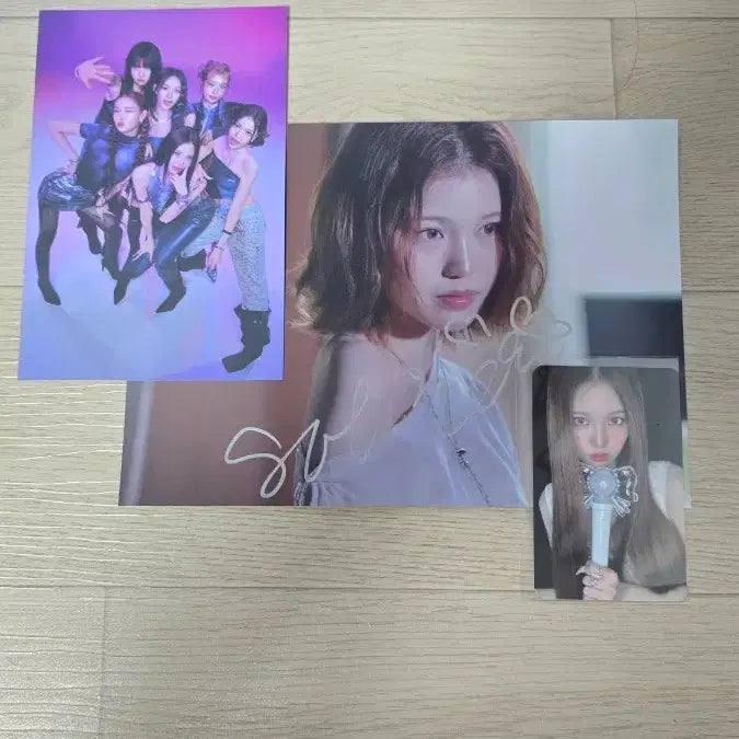 [BUNJANG] Izuna Studio Fanmeeting Sebi Autographed Postcard &amp; Photocard Bundle Set / 이즈나 공방 미팬 세비 싸인엽서,포카 일괄양도합니다