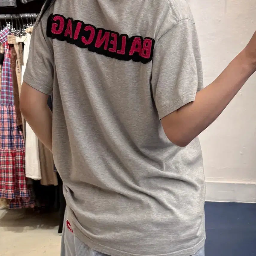 [BUNJANG] Balenciaga Arch Logo T-Shirt / BB 발렌시아가 아치로고 반팔티