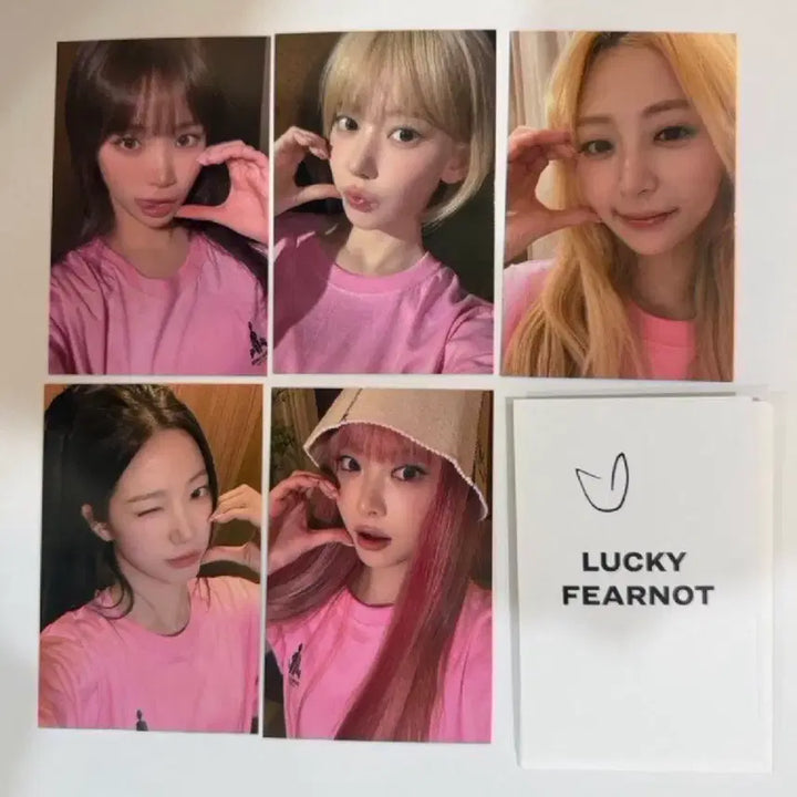 [BUNJANG] LE SSERAFIM FEARLESS Music Show Broadcast Photocard Set / 르세라핌 붐팔라 공방 2주차 포카 세트